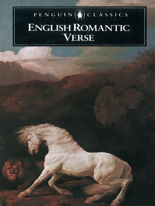 Title details for English Romantic Verse by David Wright - Available